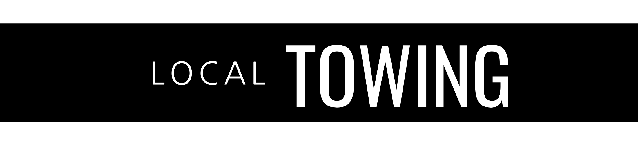 Local and long-distance towing 